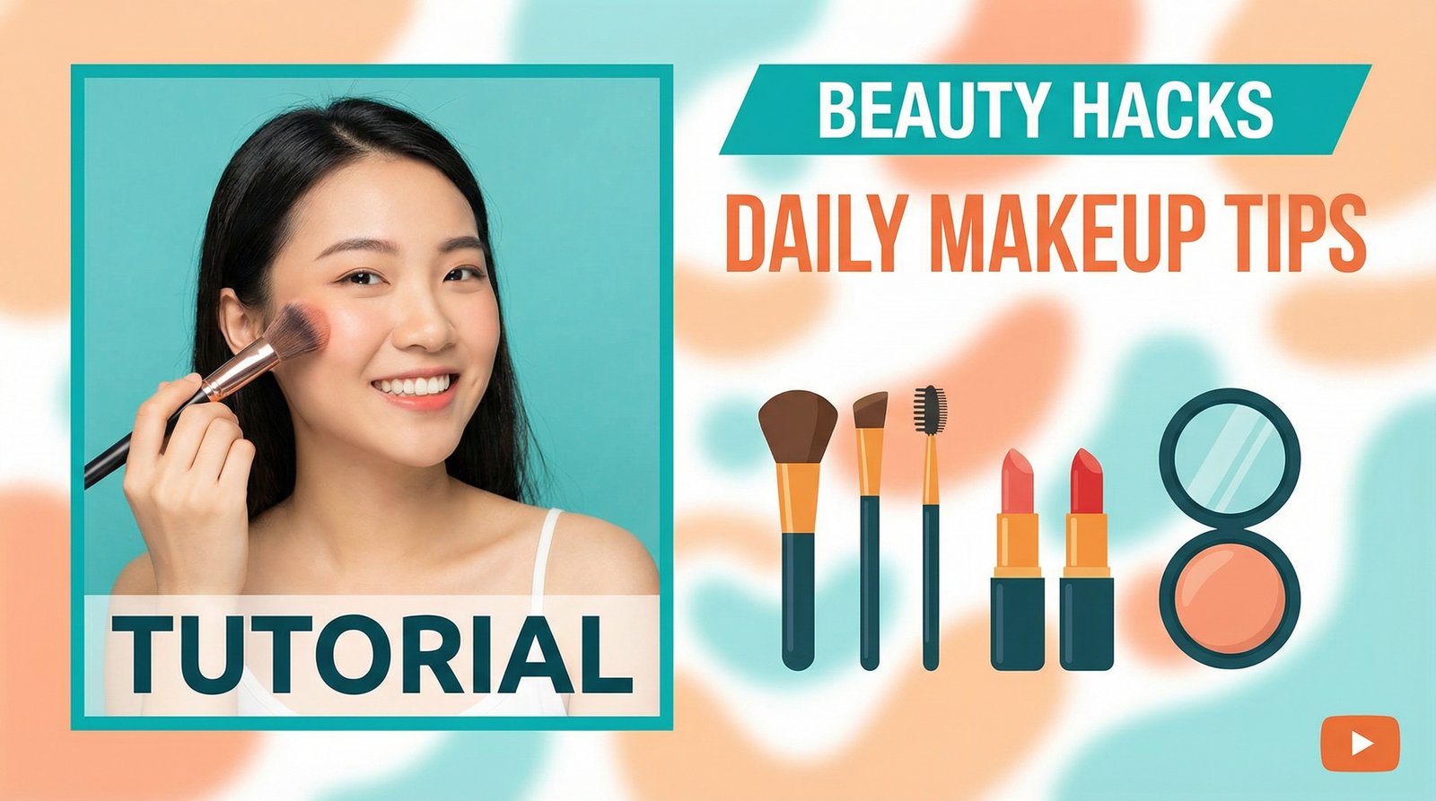 蘑菇视频美妆视频教程 - 日常妆容技巧视频演示